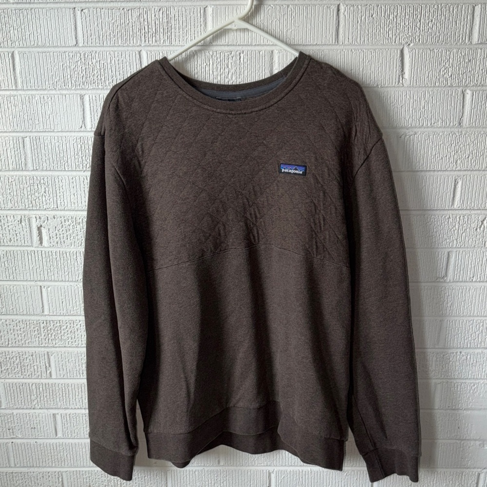 Patagonia Men's Dark Brown Crewneck Sweater